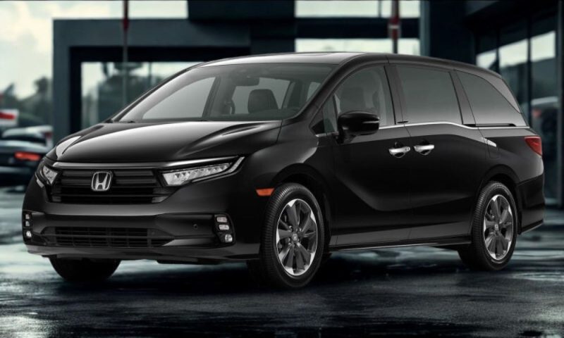 Black Honda Odyssey Minivan- Brad Limo- Fleet-25