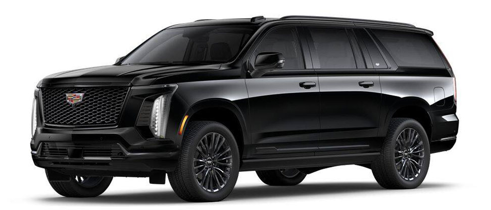 Cadillac Escalade Black 2025 at Brad Limo