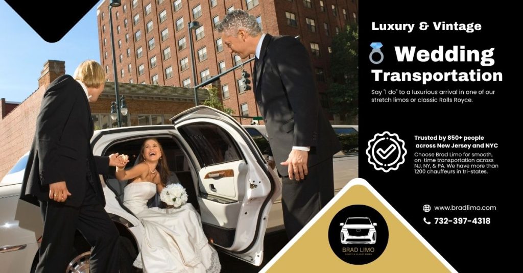 Wedding and Event Transportation- Corporate & Executive Travel by Brad Limo - New York, New Jersey, and Connecticut